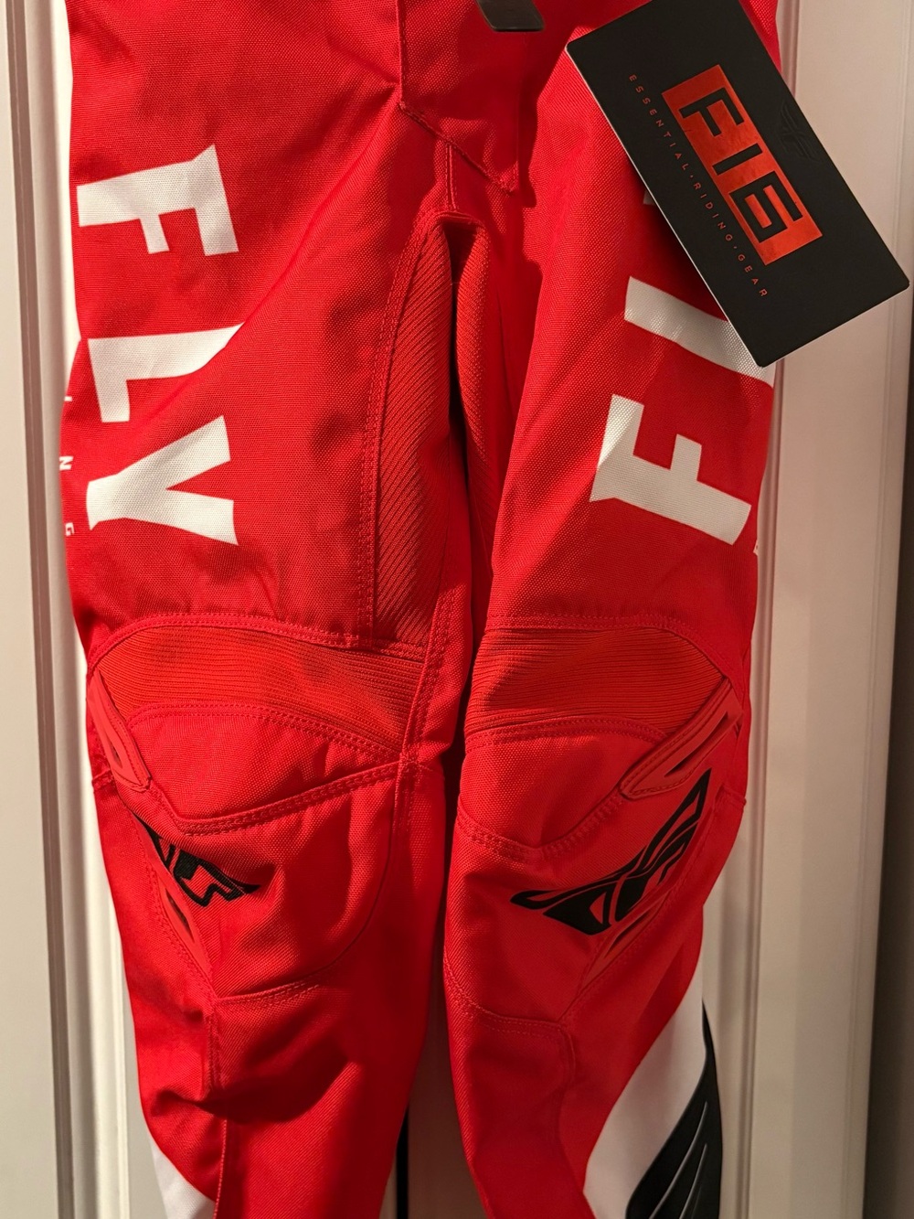 Fly Racing Kids Red Motocross Pants